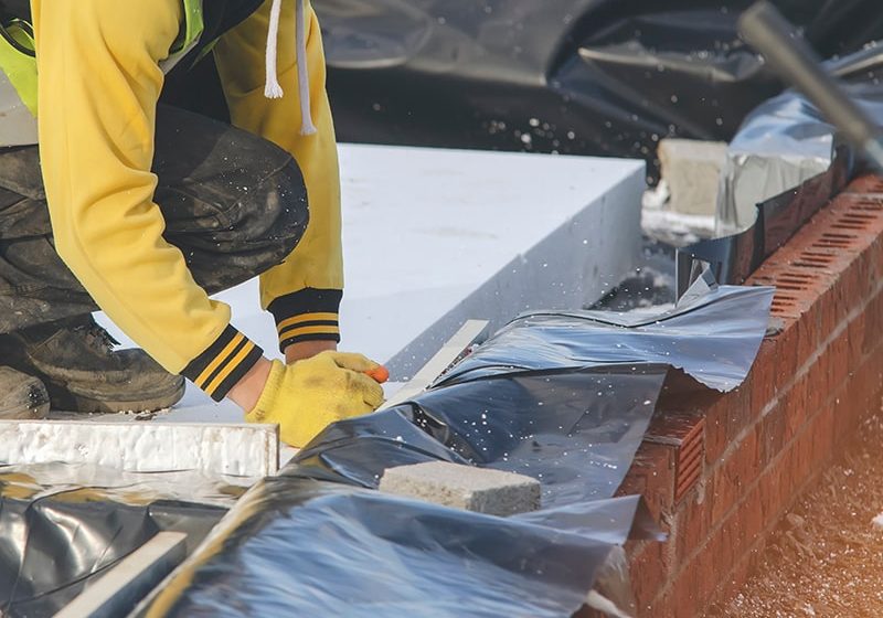 Adding insulation to a house extension